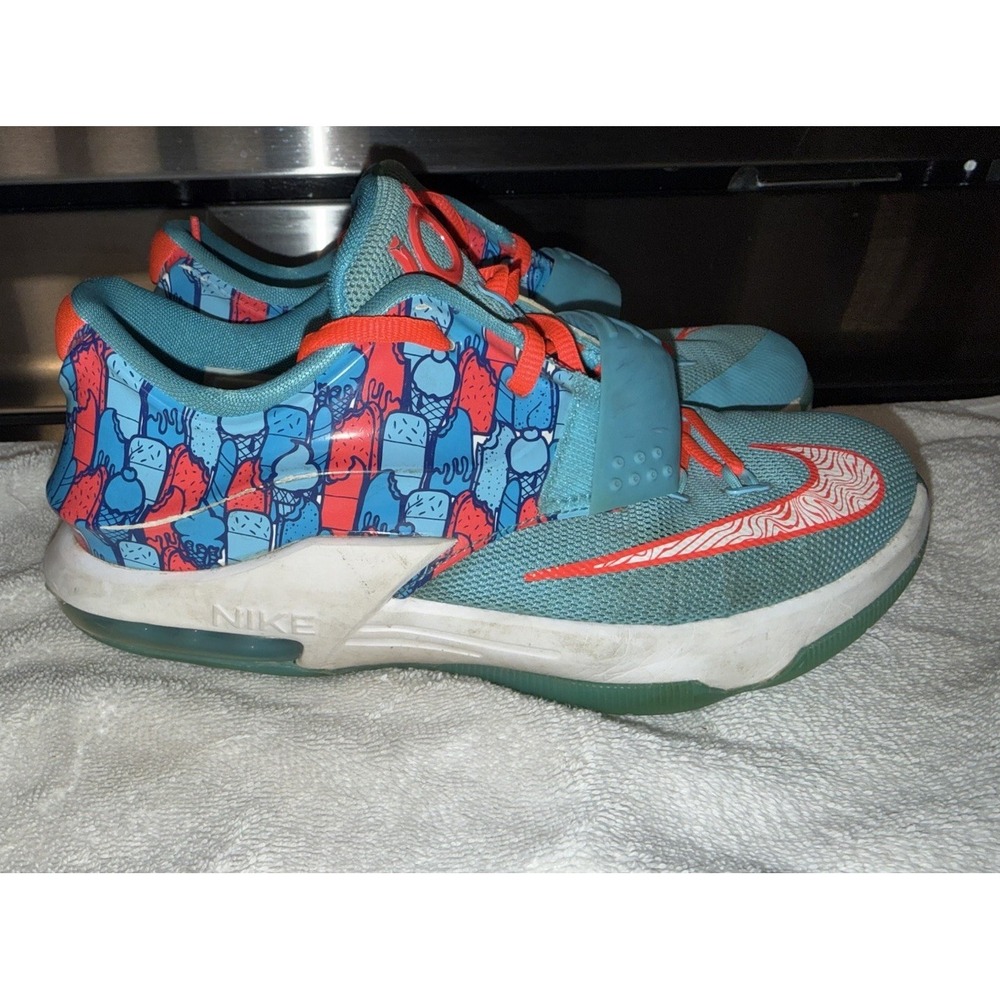 Nike KD Kevin Durant Ice Cream Unisex Kid's Basketball Shoes Size US 5Y